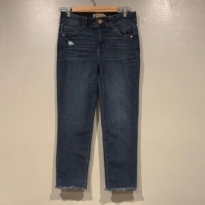 Democracy Dark Wash Ankle Jeans